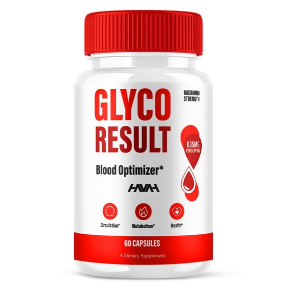 Glyco Result Blood Optimizer, Glyco Result Supplement (60 Capsules)