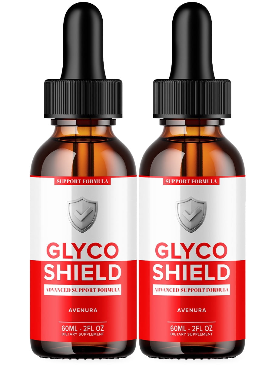 Glyco Shield Drops Healthy Formula – Glyco Shield Drops All Natural Healthy Levels, Extra Strength, Glyco Shield Reviews, 2 Pack, 2 Month Supply