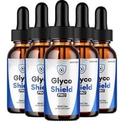 Glyco Shield Pro   GlycoShield Pro Extra Strength All Natural Organic Support, 5 Pack, 5 Month Supply