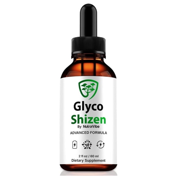 Glyco Shizen Drops, GlycoShizen Liquid Formula - Naturally Supports Healthy Circulation, Stable Levels and Energizes the Body, Official Glucose Shizen Review (30 Servings)