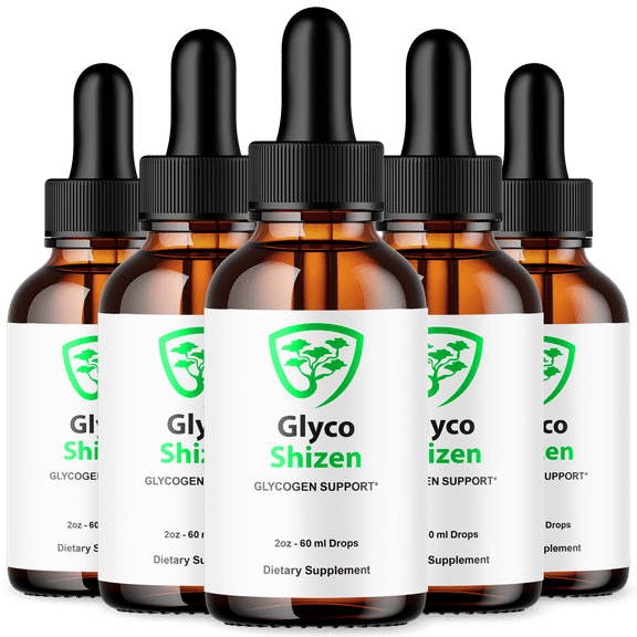 Glyco Shizen Glycogen Support Drops Advanced Formula Vitamin Supplement 150 Servings