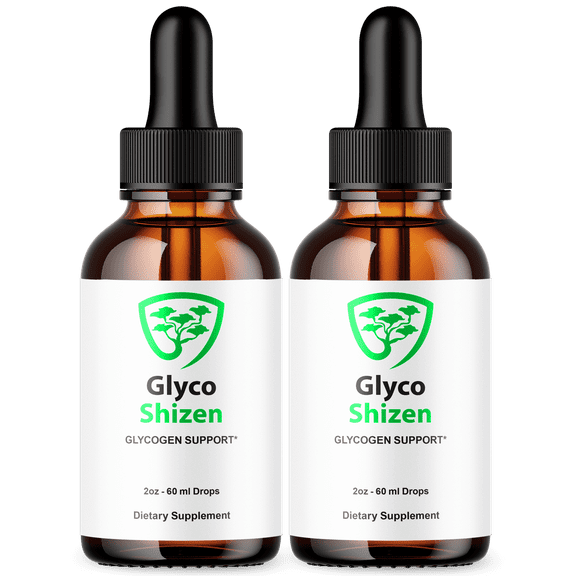 Glyco Shizen Glycogen Support Drops Advanced Formula Vitamin Supplement 60 Servings