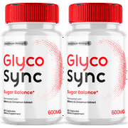 Glyco Sync Advanced Blood Support Pills Natural Glyco Support Supplement 120 Capsules