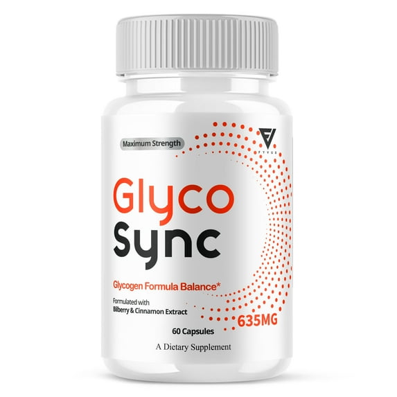 Glyco Sync Glycogen Pills, GlycoSync Maximum Strength (60 Capsules)