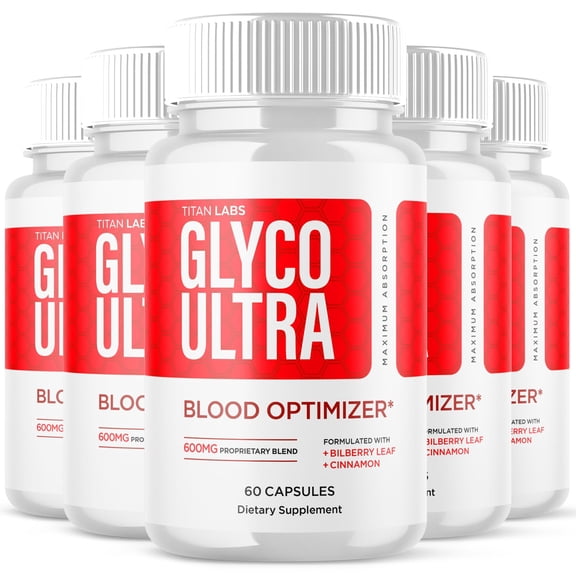 Glyco Ultra Advanced Formula Blood Support for Health and Wellness GlycoUltra 300 Capsules