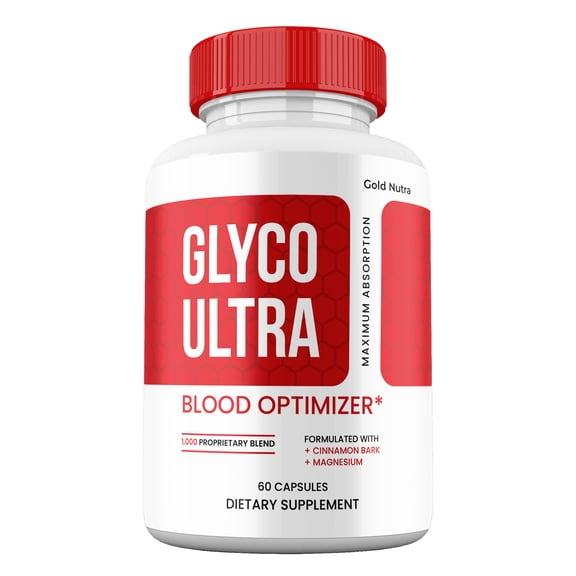 Glyco Ultra Capsules, GlycoUltra Pills Glycogen Support Supplement Maximum Strength, 30 Day Supply (1 Pack)
