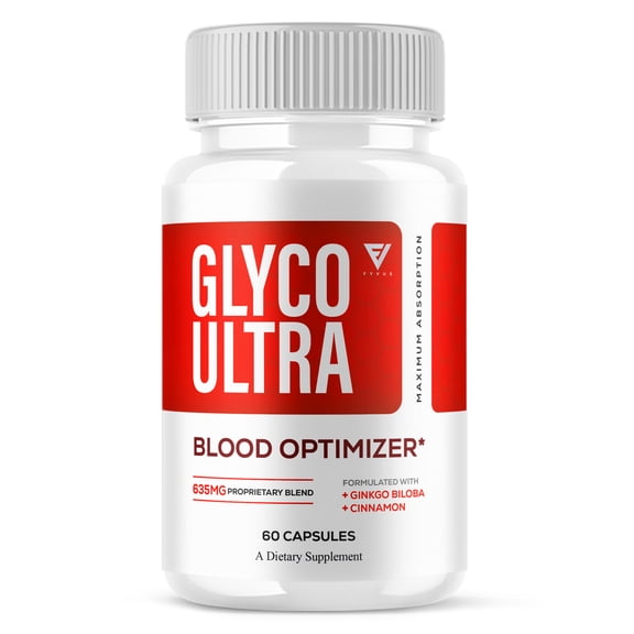 Glyco Ultra Health Optimizer, Glyco Ultra Max Strength (60 Capsules)