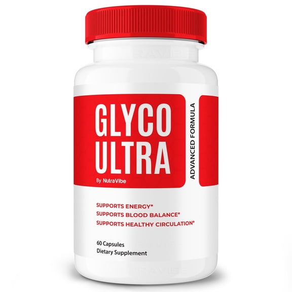 Glyco Ultra  Original Formula with a Clean Blend to Support Healthy Circulation, Natural Energy & Balanced Levels | Just 2 Easy-to-Swallow Pills Daily (60 Capsules)