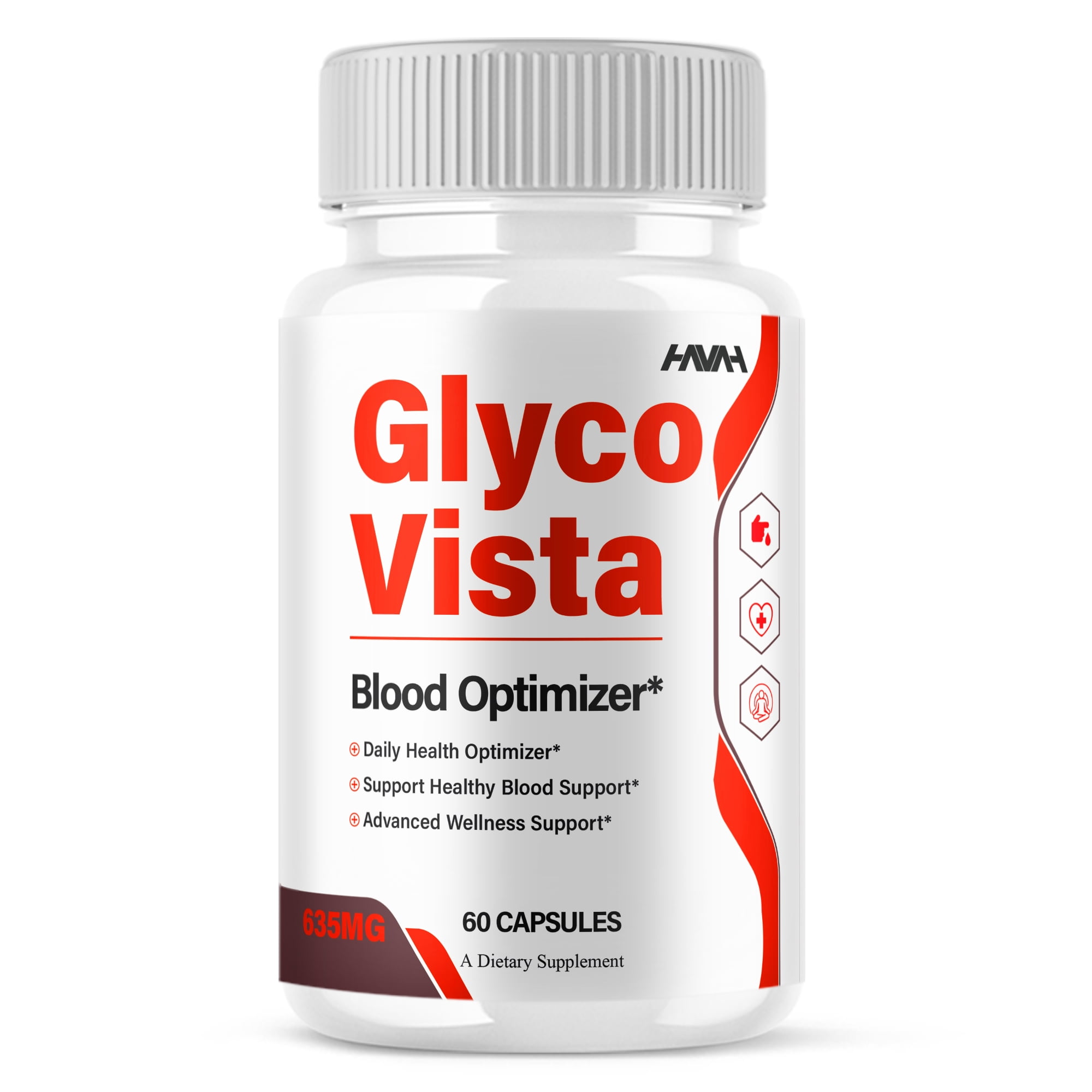 Glyco Vista Wellness Support, GlycoVista Supplements (60 Capsules)