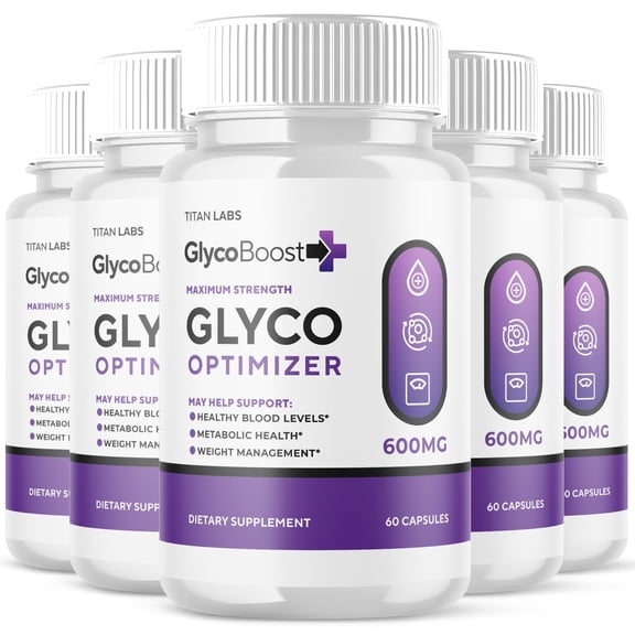 GlycoBoost Advanced Formula Blood Support for Health and Wellness Glyco Boost 300 Capsules