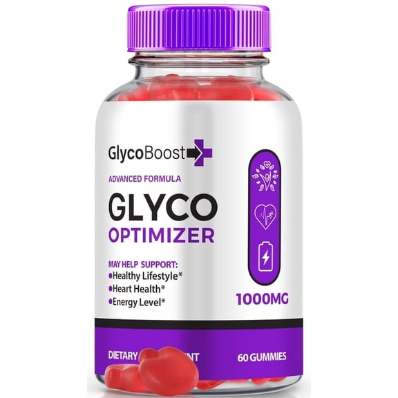 GlycoBoost Gummies - Official Glyco Boost Glyco Optimizer, Blood Support Formula, All Natural Gummy For Healthy and Stable Levels, Blood Vessel Cleaner, Reviews (60 Gummies)