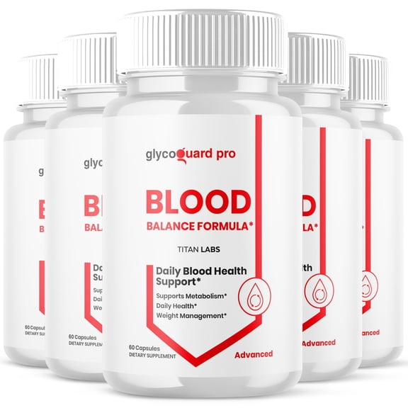 GlycoGuard Pro Advanced Formula Blood Support for Health and Wellness Glyco Guard Pro 300 Capsules