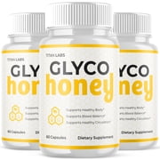 GlycoHoney Advanced Formula Blood Support for Health and Wellness 180 Capsules