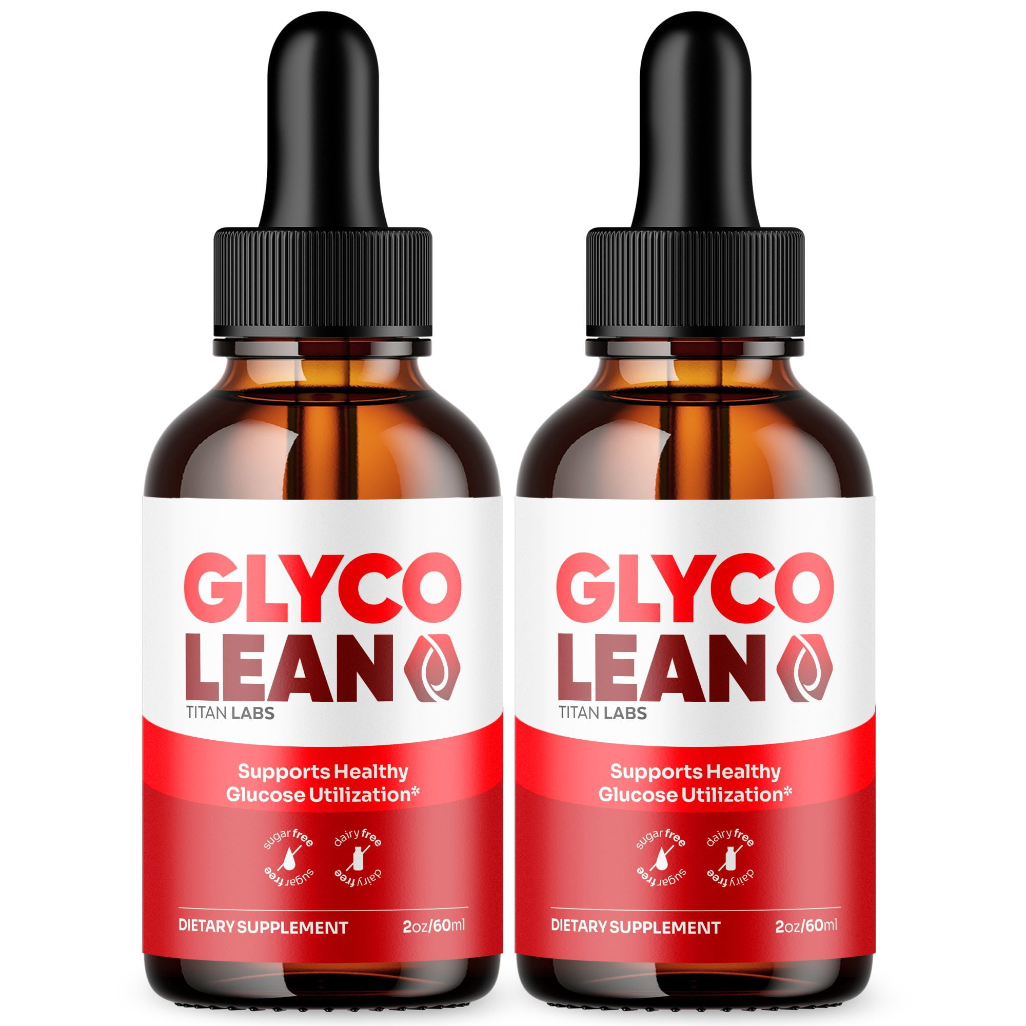 GlycoLean Advanced Formula Drops Natural Support Supplement 60 Servings ...