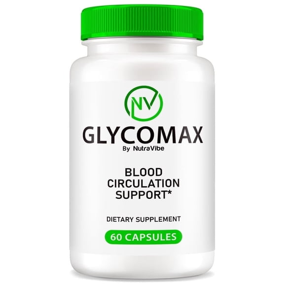 GlycoMax Capsules, Original Glyco Max Formula - Naturally Supports Healthy Circulation, Stable Levels and Energizes the Body, Official GlycoMaxim Review (60 Capsules)