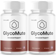 GlycoMute Advanced Formula Blood Support for Health and Wellness Glyco Mute 120 Capsules