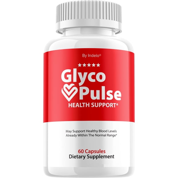 GlycoPulse Capsules Glyco Pulse Natural Blend Glycogen Support, 1 Pack, 60 Capsules