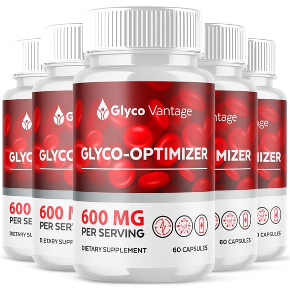 GlycoVantage Maximum Strength Blood Support Supplement Glyco Vantage 300 Capsules