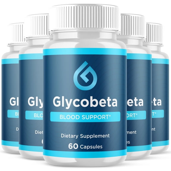 Glycobeta Blood Balance Support Pills Advanced Formula Vitamin Supplement Glyco Beta 300 Capsules