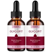 Glycofit Advanced Formula Drops Blood Balance Support Supplement Glyco Fit 2 Pack