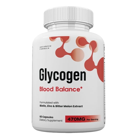 Glycogen Blood Balance Premium Formula, Glycogen Capsules