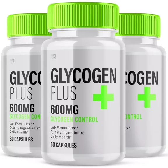 Glycogen Plus Glycogen Control and Supports Daily Health and Energy (3 Pack)