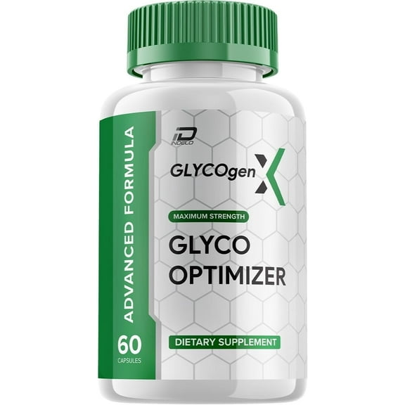 GlycogenX Glyco Optimizer Capsules Supplement - GlycogenX Optimizer Advanced Formula, Glycogen X Supplement, GlycogenX Booster Reviews, Maximum Strength Glycogen Supplement 1 Pack - 60 Capsules