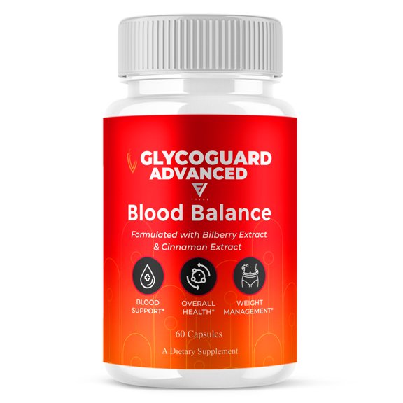 Glycoguard Blood Support Formula, GlycoGuard Supplement (60 Capsules)