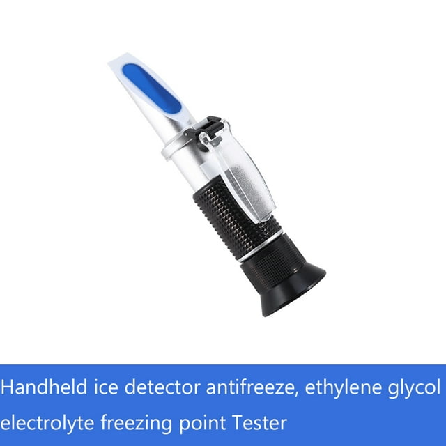 Glycol Refractometer Car Antifreeze Battery Acid Engine Coolant Tester