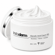 Glycolic Acid 15% Cream, Anti-Aging AHA Exfoliating Cream for Wrinkles, Dark Spots and Uneven Skin Tone