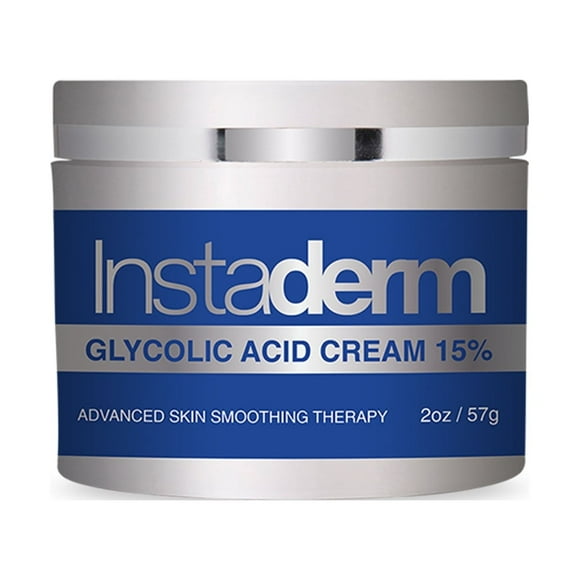 Glycolic Acid 15 Precent Anti-Aging Cream- Alpha Hydroxy Facial Moisturizer Reduces the Appearance of Fine Lines, Wrinkles, Age Spots, Dark Spots & Scars. Exfoliates & Smooths Skin Texture & Tone