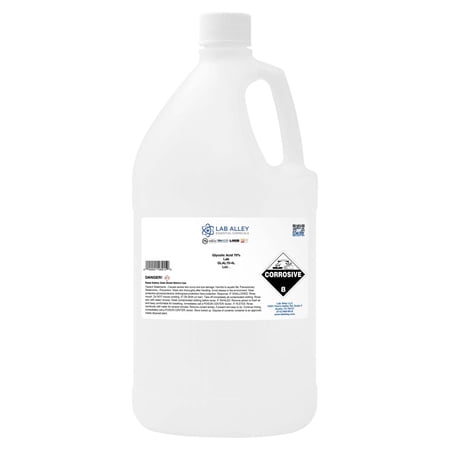 Glycolic Acid 70% Solution, Lab Grade 4L