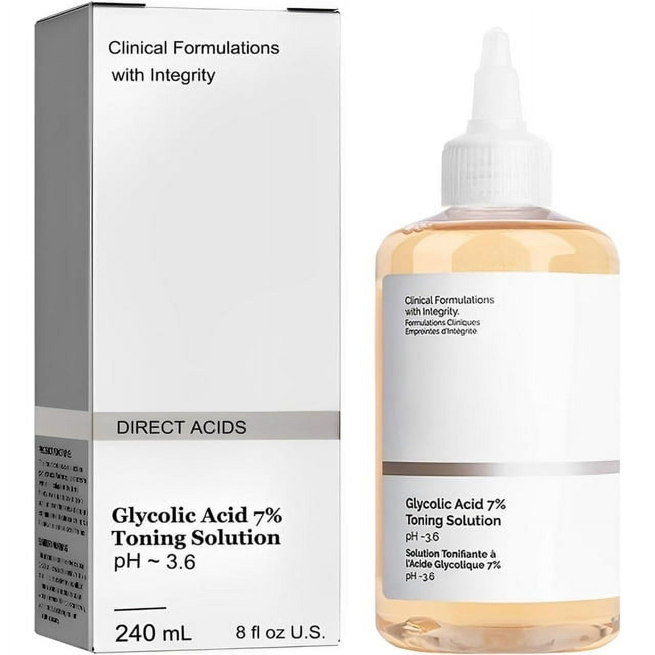 Glycolic acid 7 Toner 240ML ordinary glycolic acid 7 toner removes