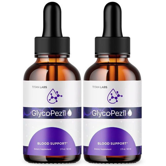 Glycopezil Advanced Formula Drops Natural Support Supplement 60 Servings