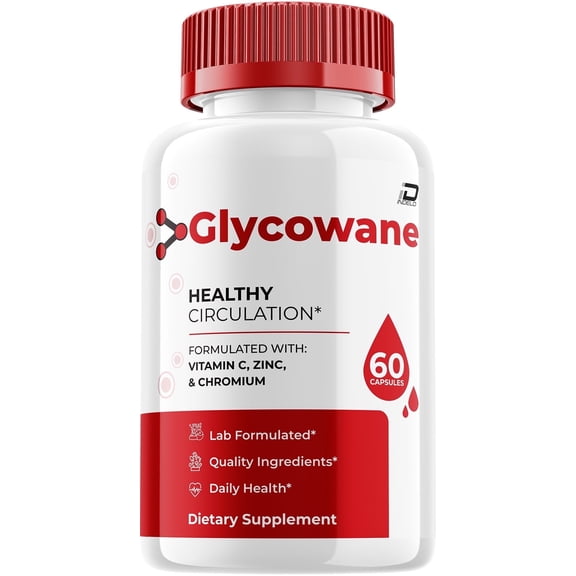 Glycowane Capsules – Glyco Wane All Natural Glycogen Support, 1 Pack, 60 Capsules