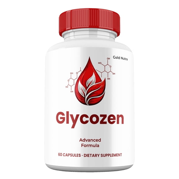 Glycozen Capsules, Glyco Zen Pills Glycogen Support, Max Strength All Natural (1 Pack)