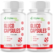 Glykonex Pro Advanced Formula Blood Support for Health and Wellness Glyko Nex Pro 120 Capsules