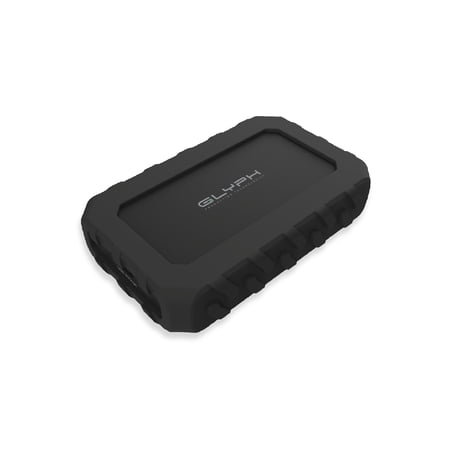 Glyph Atom EX40 High-Intensity 1TB Portable NVMe SSD with USB-C 4 Port, Increased Thermal Ceiling, and Up to 4,000 MB/s Transfer Speed (Black)