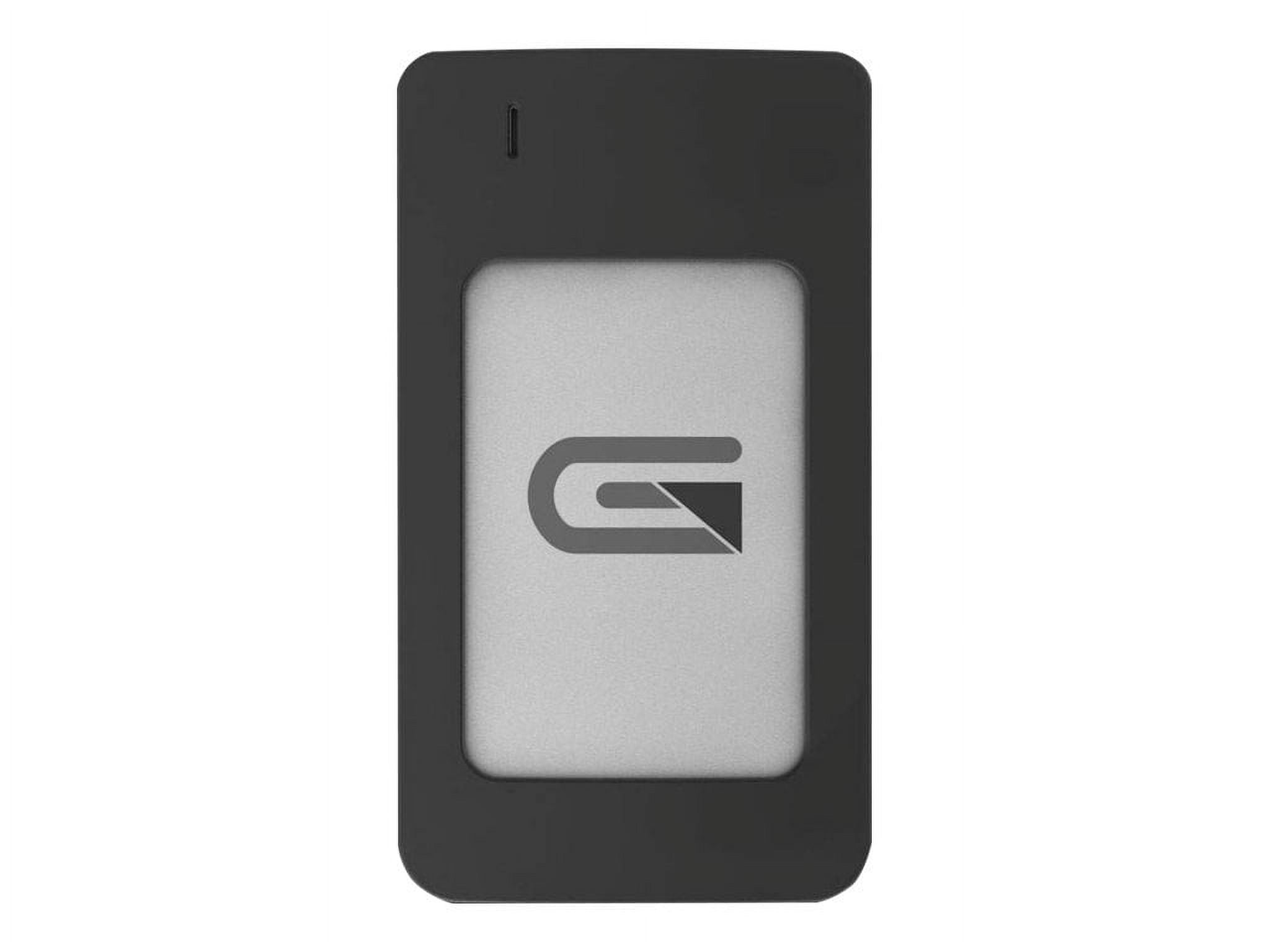Glyph Atom RAID - SSD - 1 TB - external (portable) - USB 3.1 Gen 2 / Thunderbolt 3 (USB-C connector) - silver