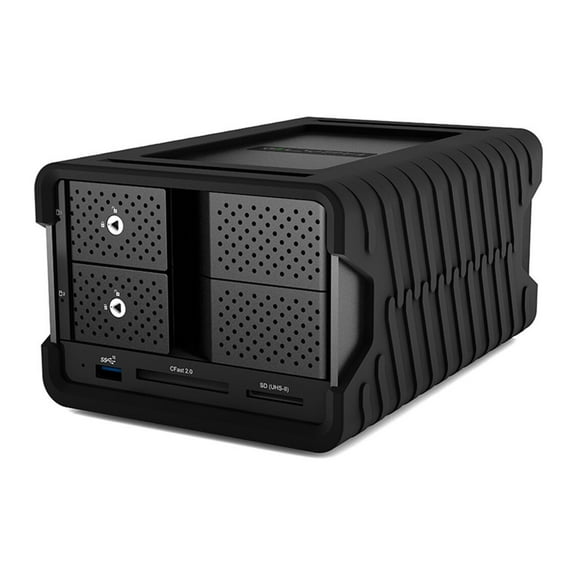 Glyph Technologies Blackbox PRO RAID 32TB 2-Bay Thunderbolt 3 RAID Array with Hub (2 x 16TB)