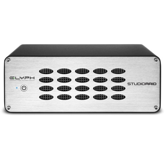 Glyph Technologies StudioRAID 16TB 2-Bay External Hard Drive for Windows and Mac, 7200 RPM, FireWire 800/USB 3.0 RAID Array, eSATA, 280MB/s