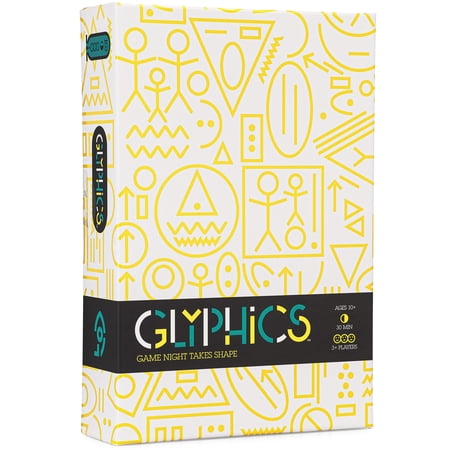 Glyphics - Tabletop Game, Big G Creative, Game Night Takes Shape, Ages 10+, 3+ Player