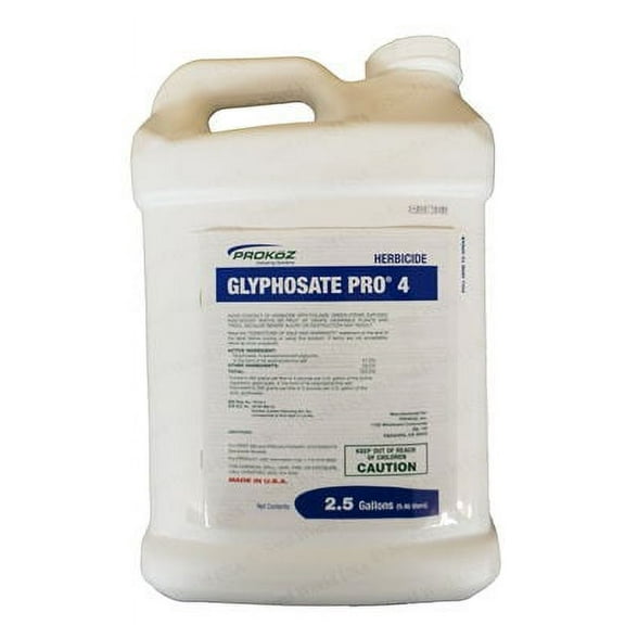 Prokoz Glyphosate Pro 4 Weed & Grass Killer, 2.5 Gal with No Soil Residual Activity