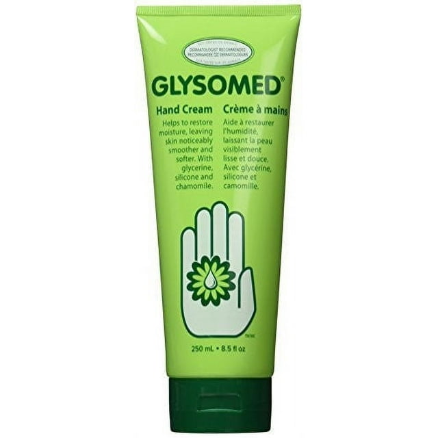 Glysomed, 250ml/8.5 Oz Hand Cream Large Tube {Imported from Canada