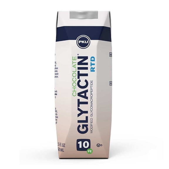 Glytactin RTD 10 Oral Supplement Chocolate 8.5 oz Carton 30 Ct