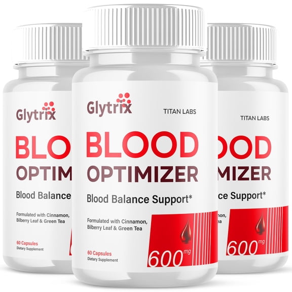 Glytrix Advanced Formula Blood Support for Health and Wellness 180 Capsules