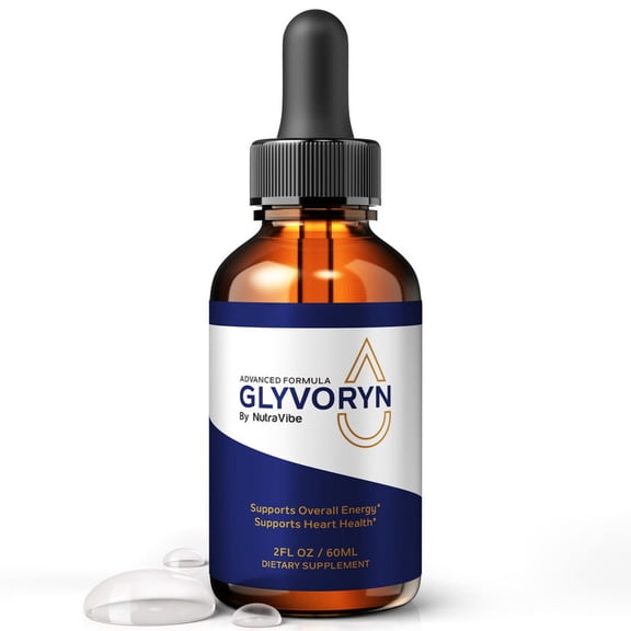 Glyvoryn Drops – Daily Liquid Formula with a Clean, Natural Blend to Support Natural Flow, Balanced Levels & Healthy Circulation | Convenient for Consistent Use (30 Servings)