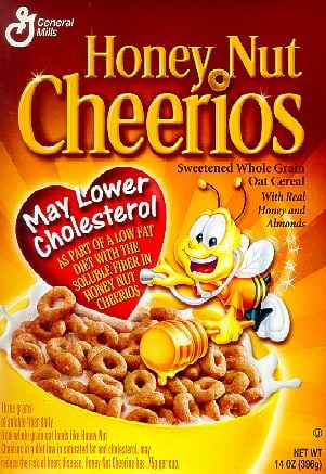 Gm 14 Oz Honey Nut Cheerios Cereal