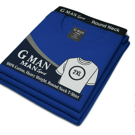 Gman T-Shirt Round Neck/V-Neck for Man (3-Pack)
