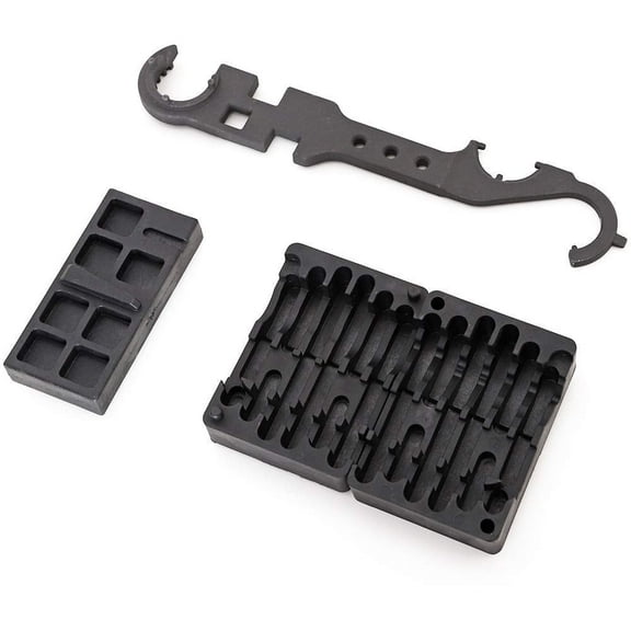 Gman Tools 3-in-1 Tool Set, Stabilizer Vise Block, Upper Receiver Vise Block, and Multitool Wrench